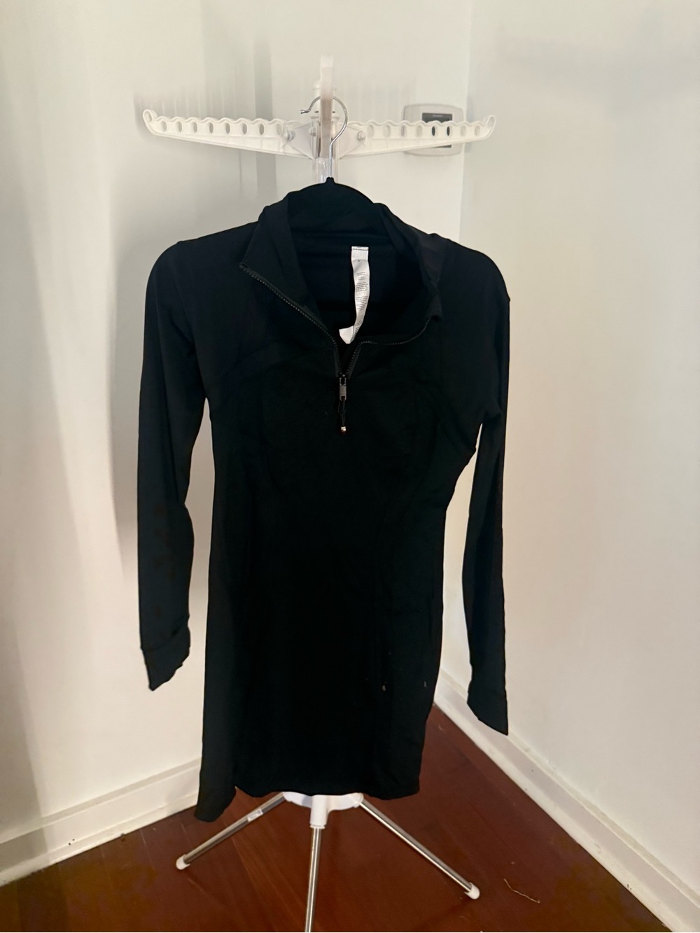 lululemon athletica Black Long Sleeve Quarter-Zip Top